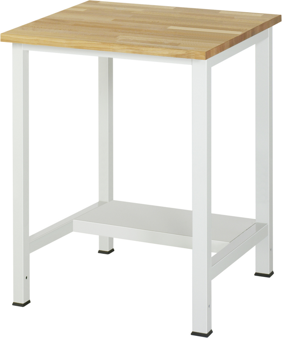 Werktisch mit Buche-Massiv-Platte