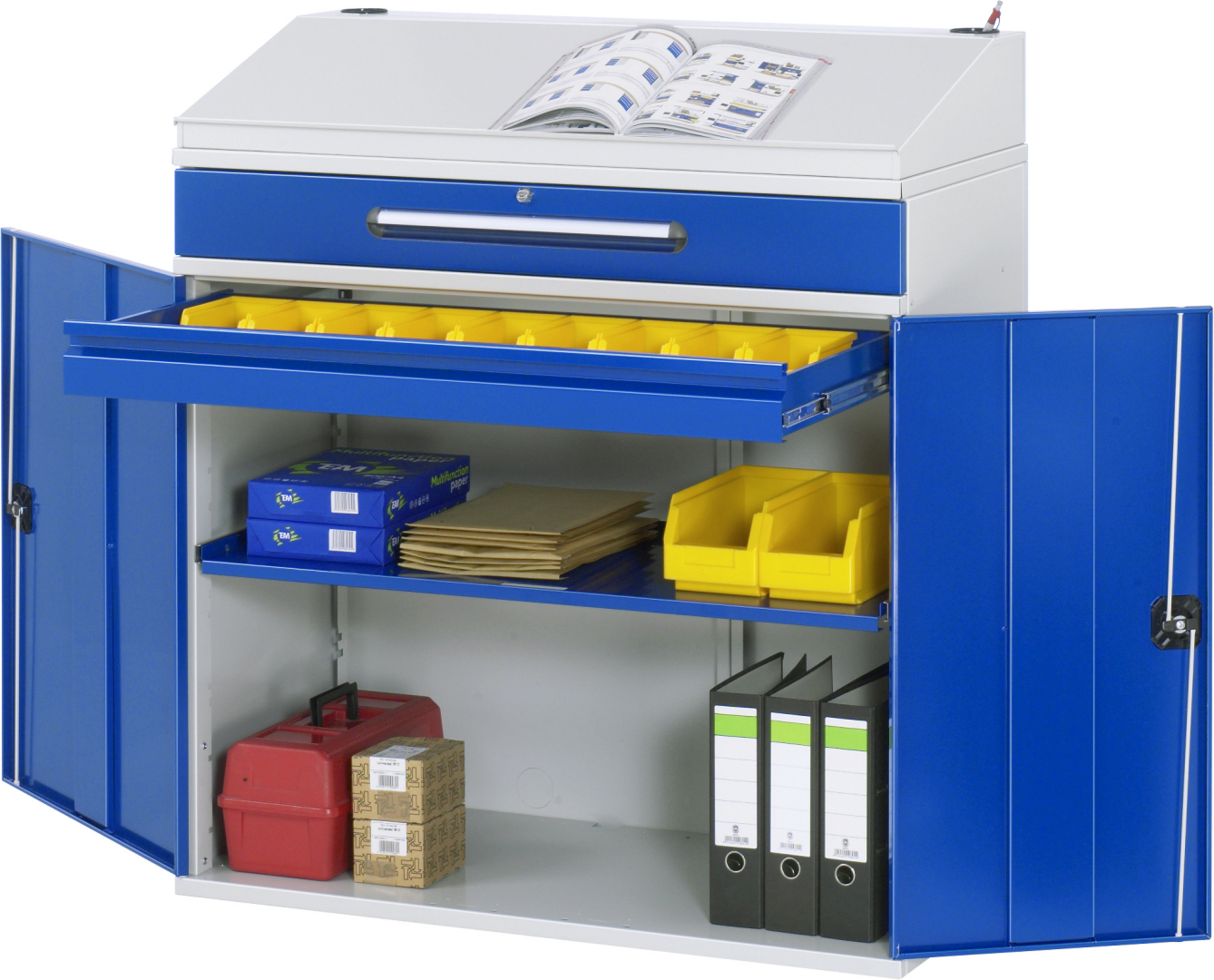 Beistellschrank-Stehpult