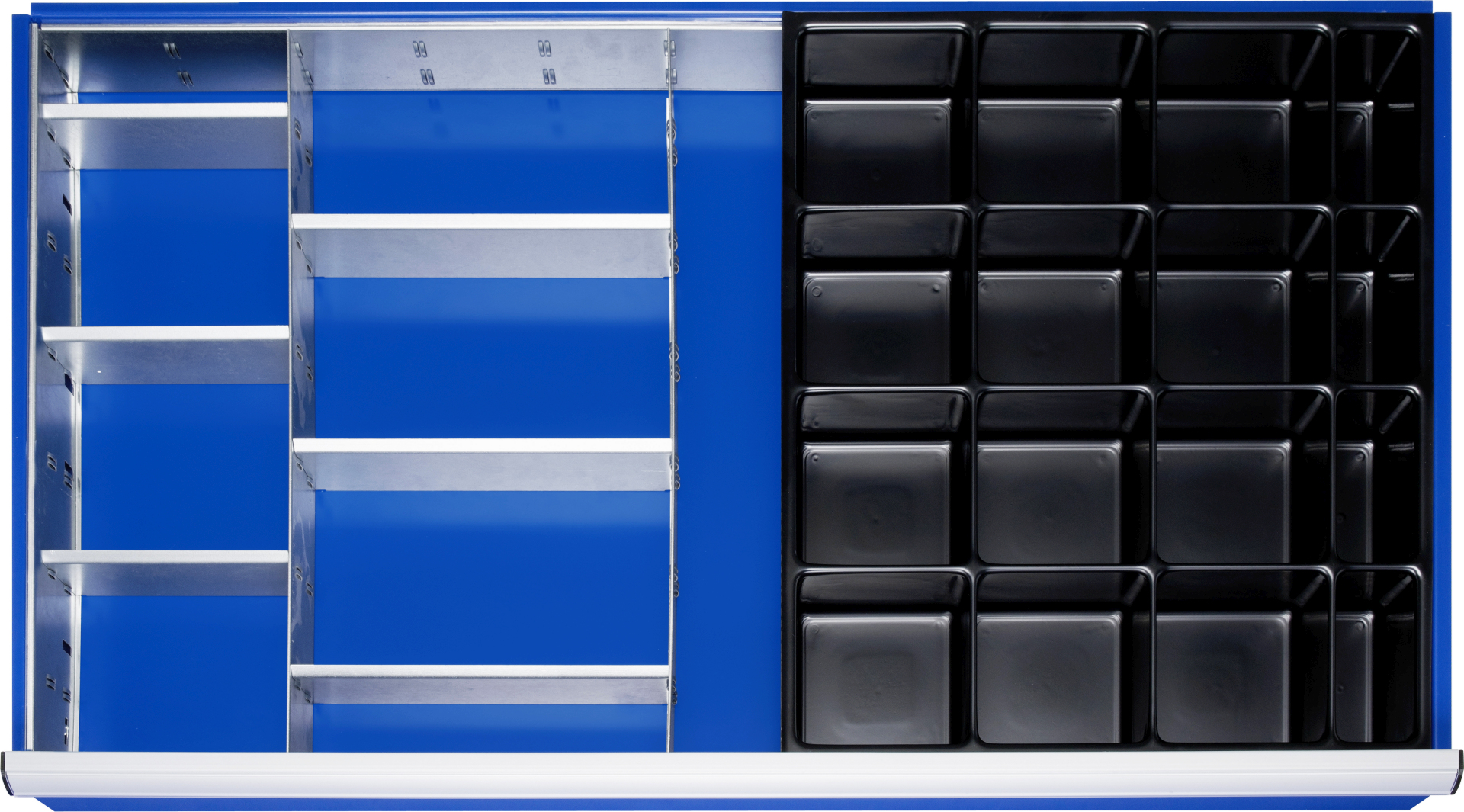 Einteilungsset für Schublade-Größe-XXL 120-360 mm Einteilungsset für Schublade-Größe-XXL 120-360 mm