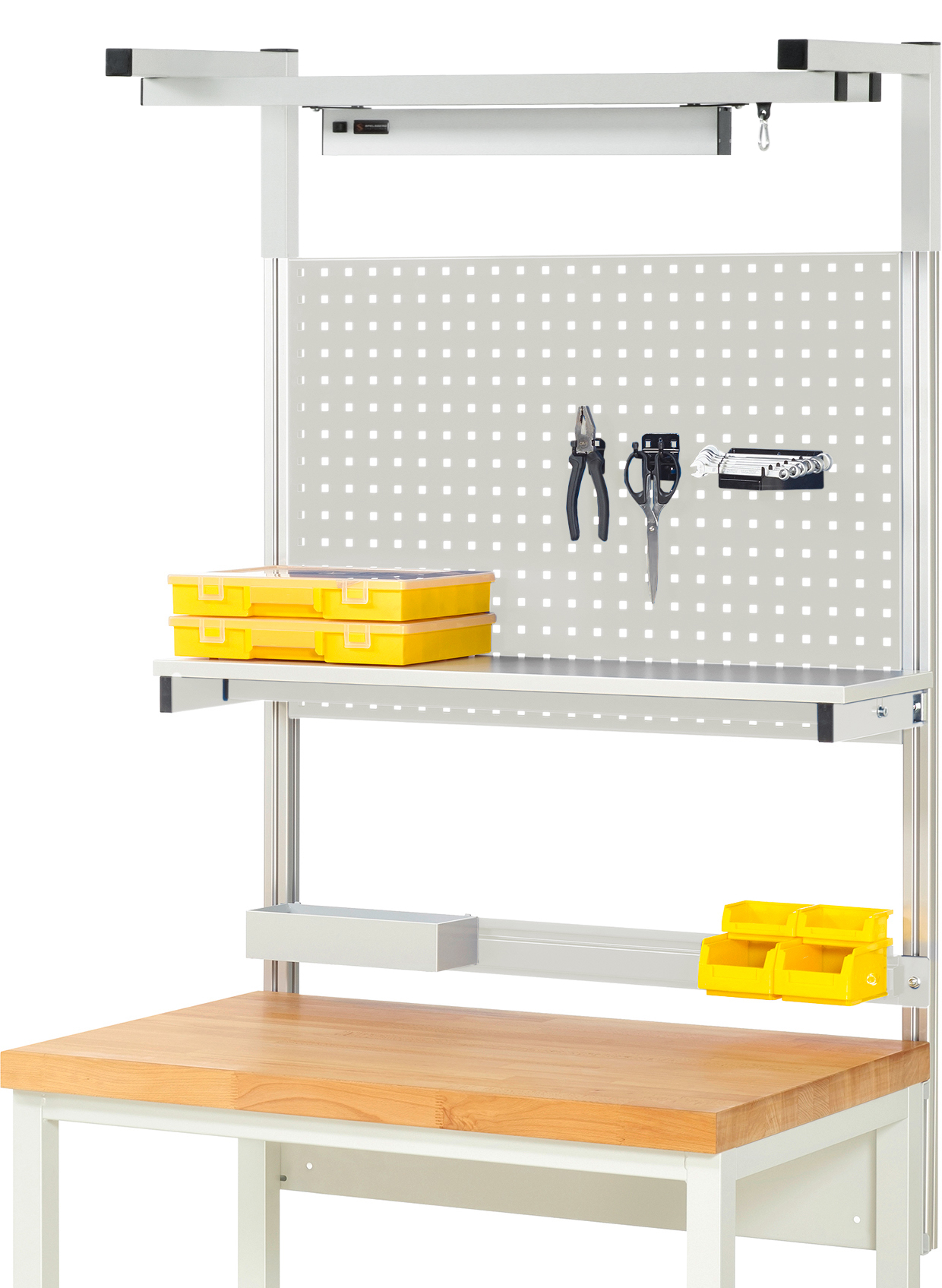 System-Aufbau - Komplettset 04 für Produktbreite 1000 mm