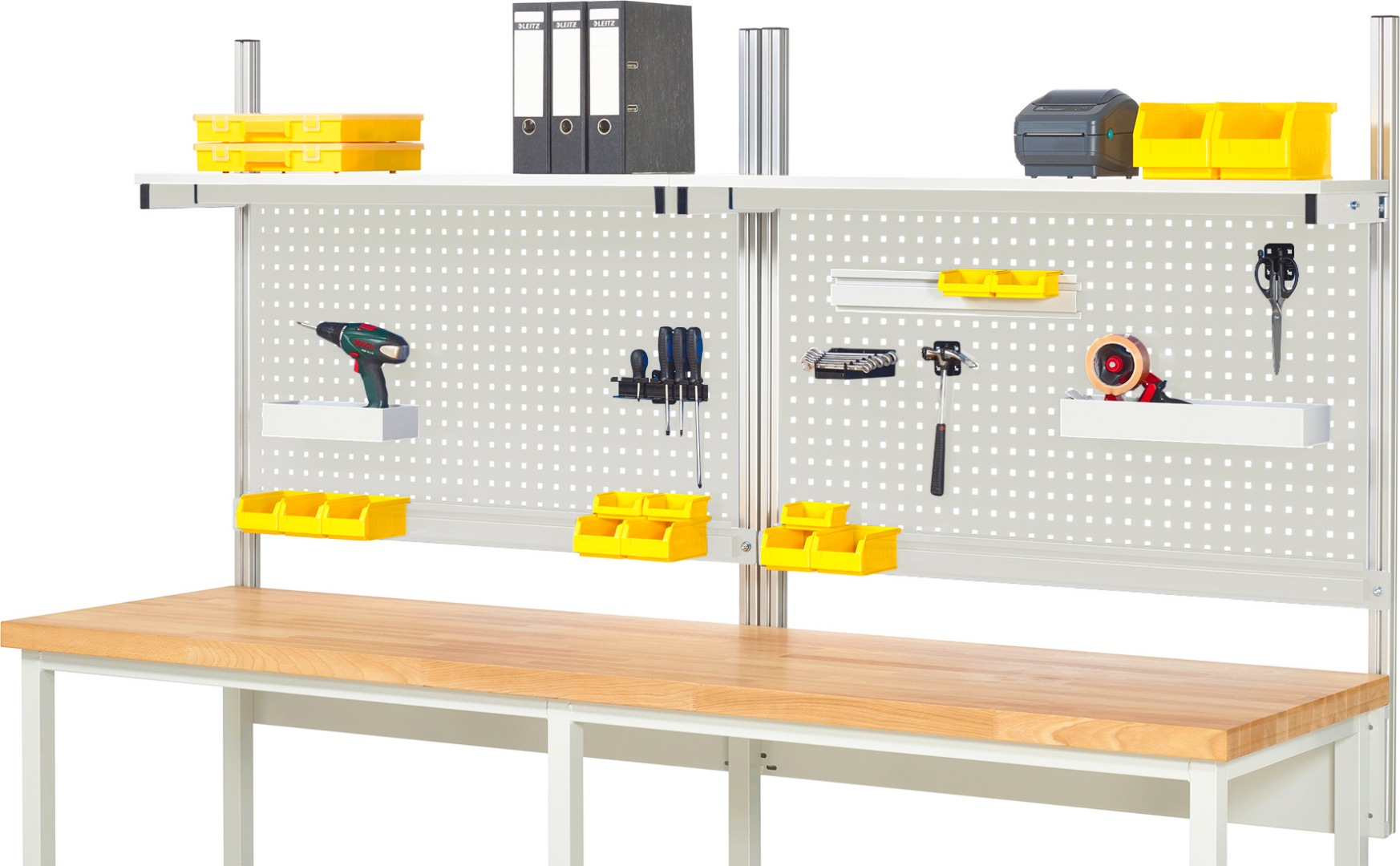 System-Aufbau - Komplettset 01 für Produktbreite 2500 mm System-Aufbau - Komplettset 01 für Produktbreite 2500 mm