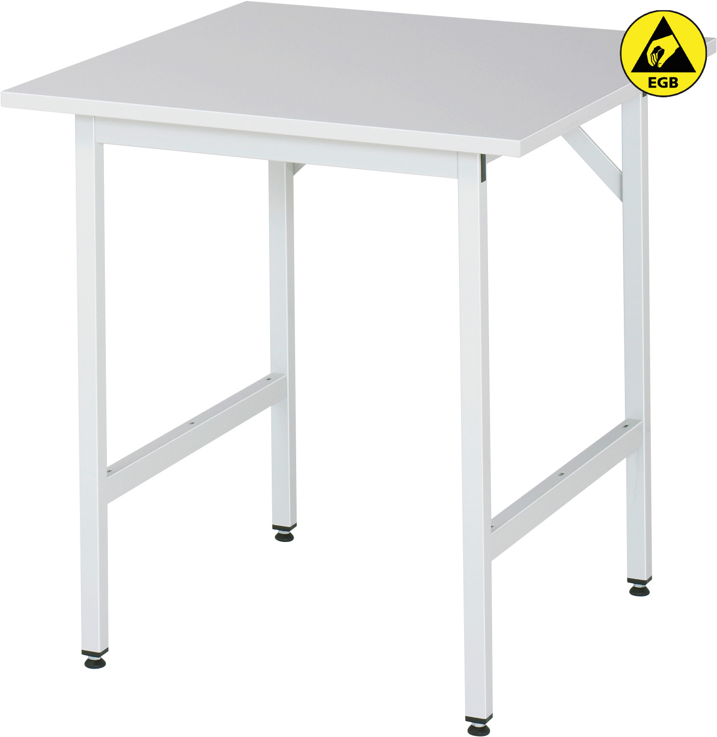 Arbeitstisch Serie Jerry mit EGB-Melaminharzplatte