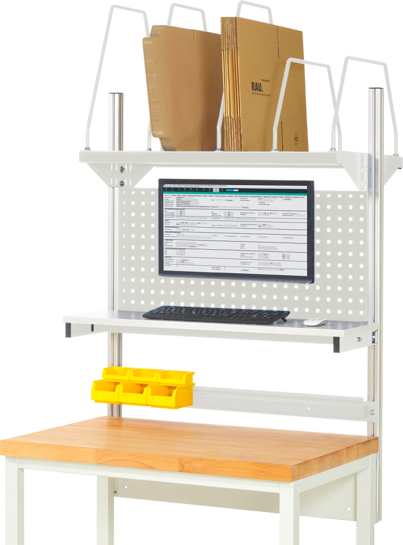 System-Aufbau - Komplettset 03 für Produktbreite 1000 mm System-Aufbau - Komplettset 03 für Produktbreite 1000 mm