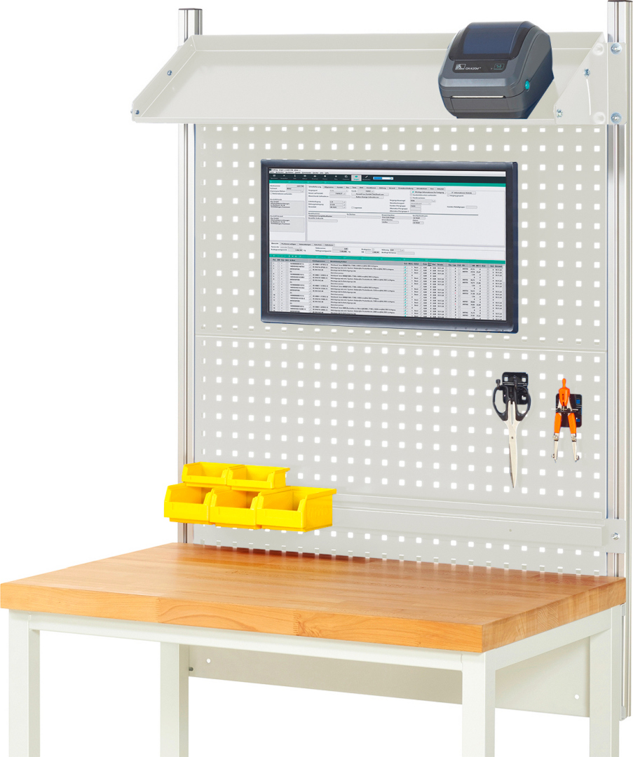 System-Aufbau - Komplettset 02 für Produktbreite 1000 mm System-Aufbau - Komplettset 02 für Produktbreite 1000 mm