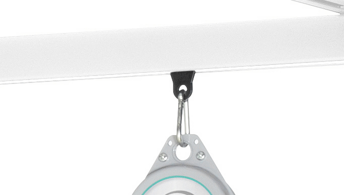 Laufwagen mit Karabiner Laufwagen mit Karabiner