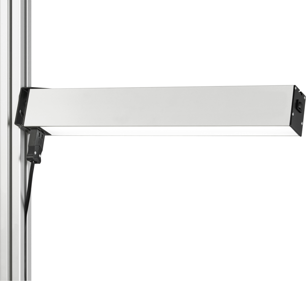 LED-Arbeitsplatzleuchte seitlich LED-Arbeitsplatzleuchte seitlich