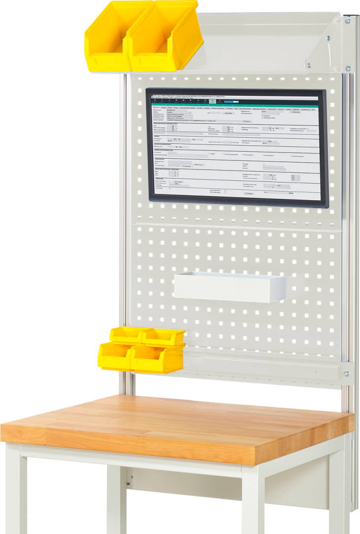 System-Aufbau - Komplettset 02 für Produktbreite 750 mm System-Aufbau - Komplettset 02 für Produktbreite 750 mm