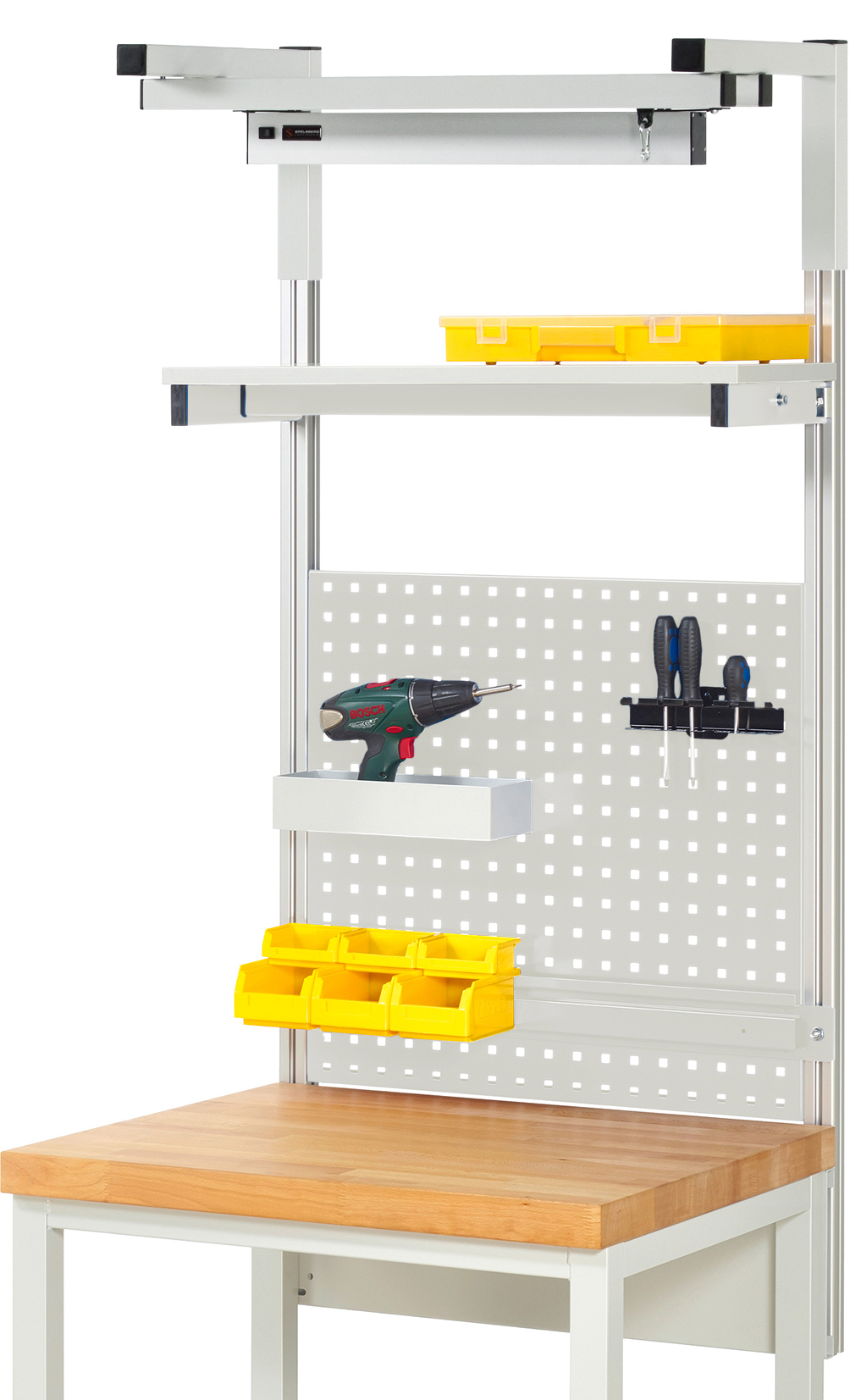 System-Aufbau - Komplettset 04 für Produktbreite 750 mm