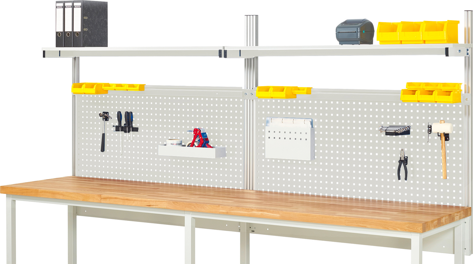 System-Aufbau - Komplettset 01 für Produktbreite 3000 mm System-Aufbau - Komplettset 01 für Produktbreite 3000 mm