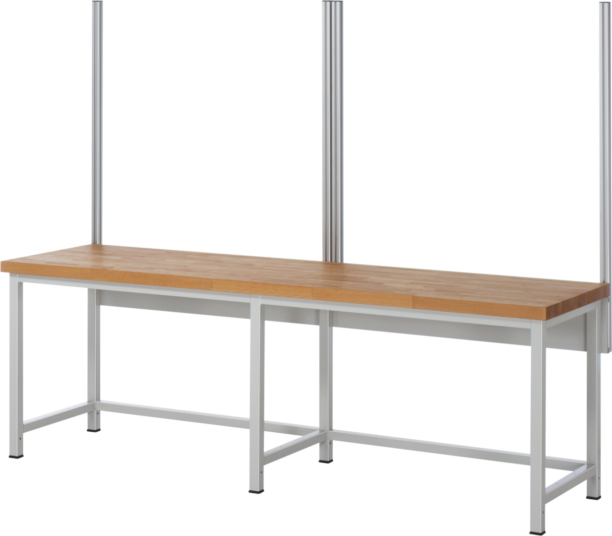 Befestigungssatz mit 4 System-Stützen für Breite 2500 mm Befestigungssatz mit 4 System-Stützen für Breite 2500 mm