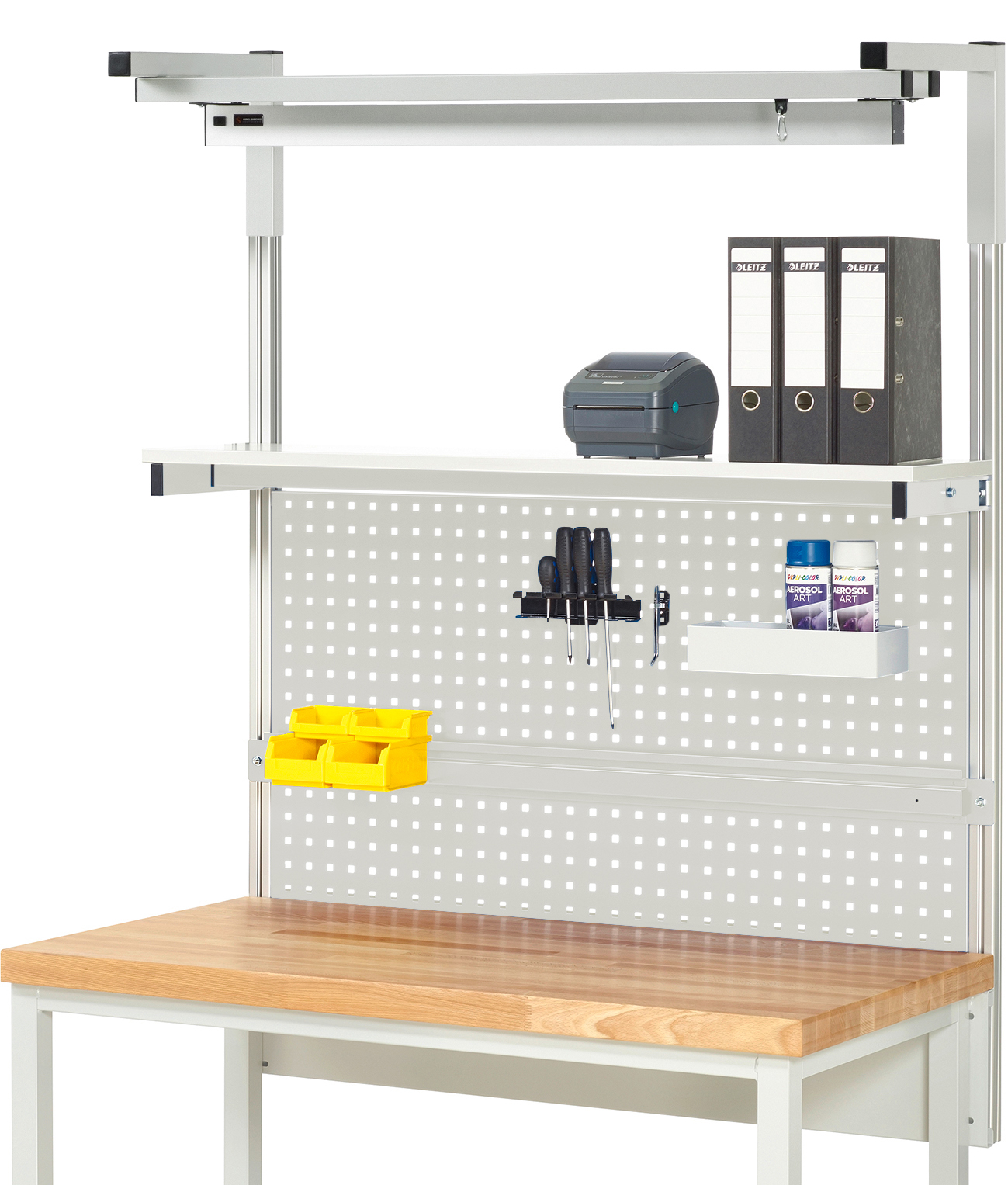 System-Aufbau - Komplettset 04 für Produktbreite 1250 mm