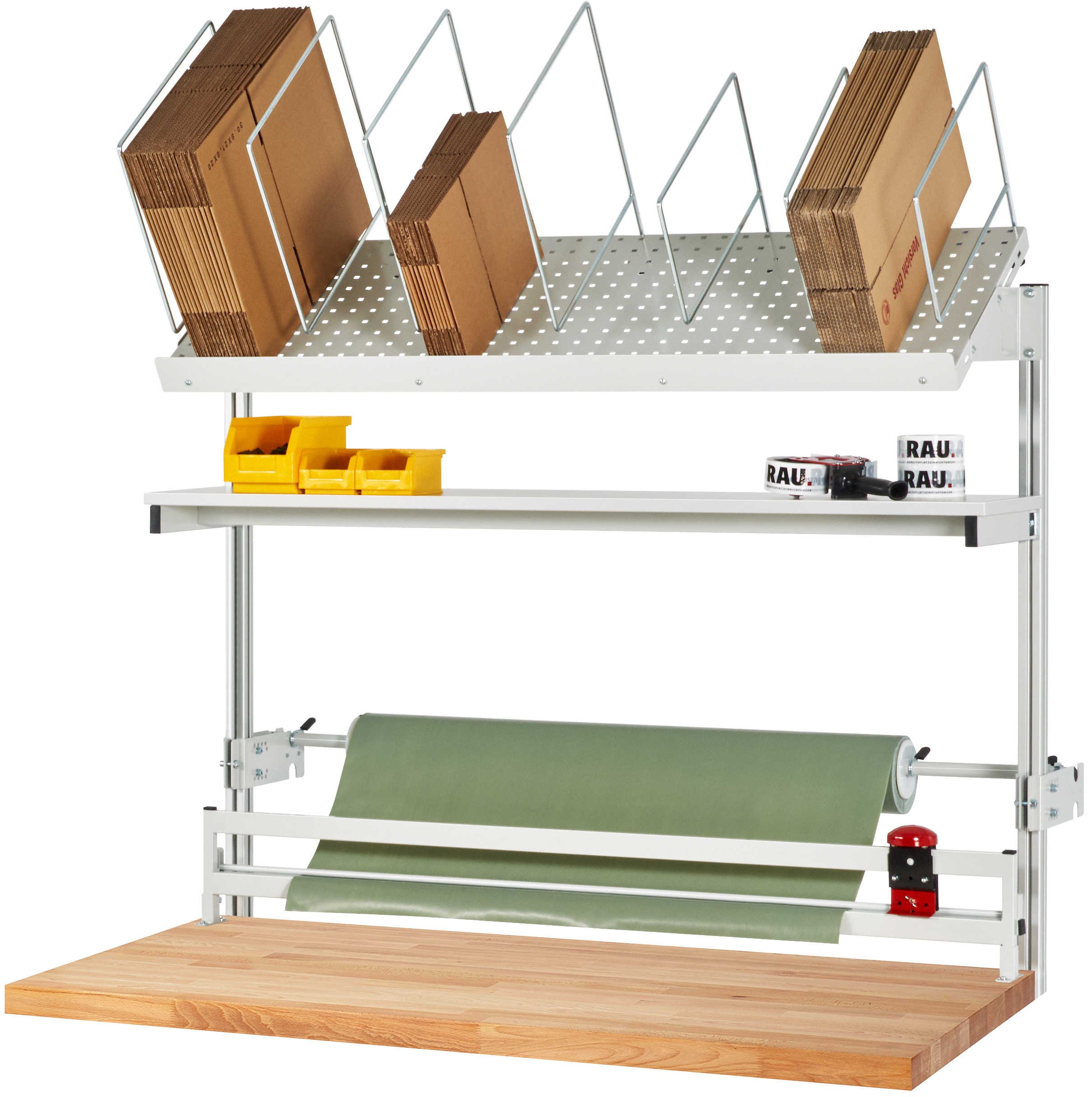 System-Aufbau - Komplettset 08 für Produktbreite 1500 mm