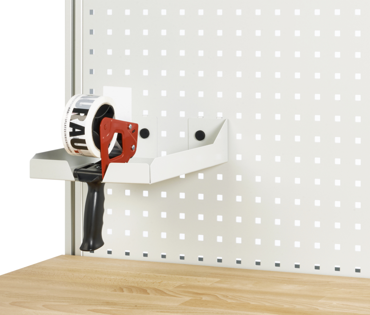 Ablage für Lochplatte DIN A4