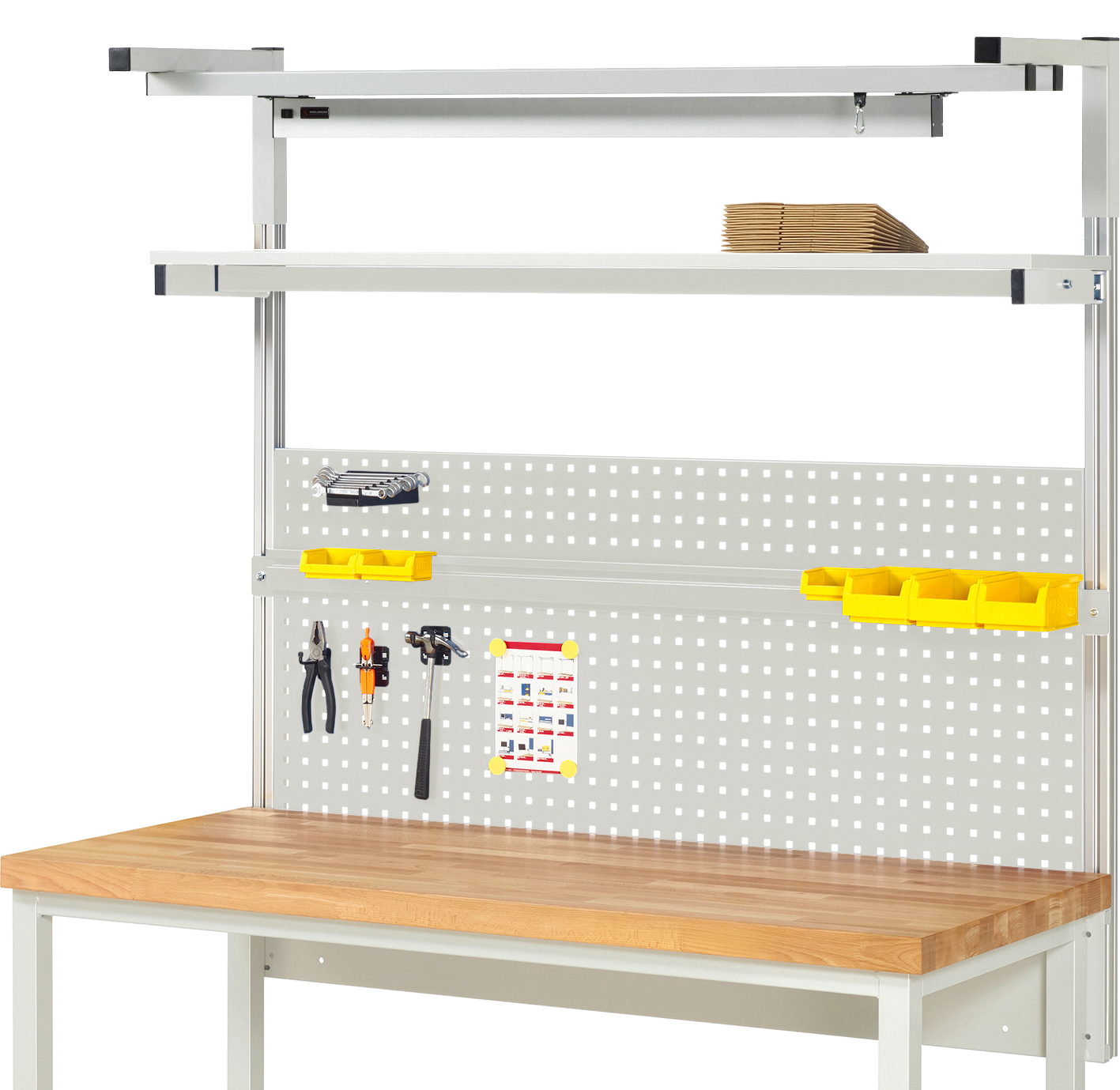 System-Aufbau - Komplettset 04 für Produktbreite 1500 mm