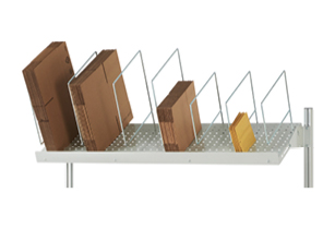 Kartonagenmagazin – neigbar, tiefenverstellbar, ideal für die geordnete Lagerung von Kartonagen.