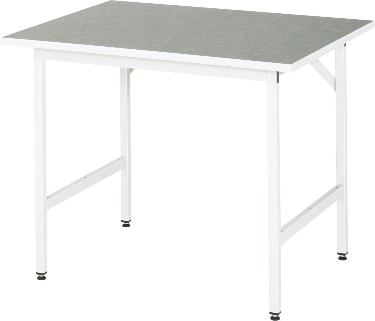 Arbeitstisch Serie Jerry mit Linoleumplatte