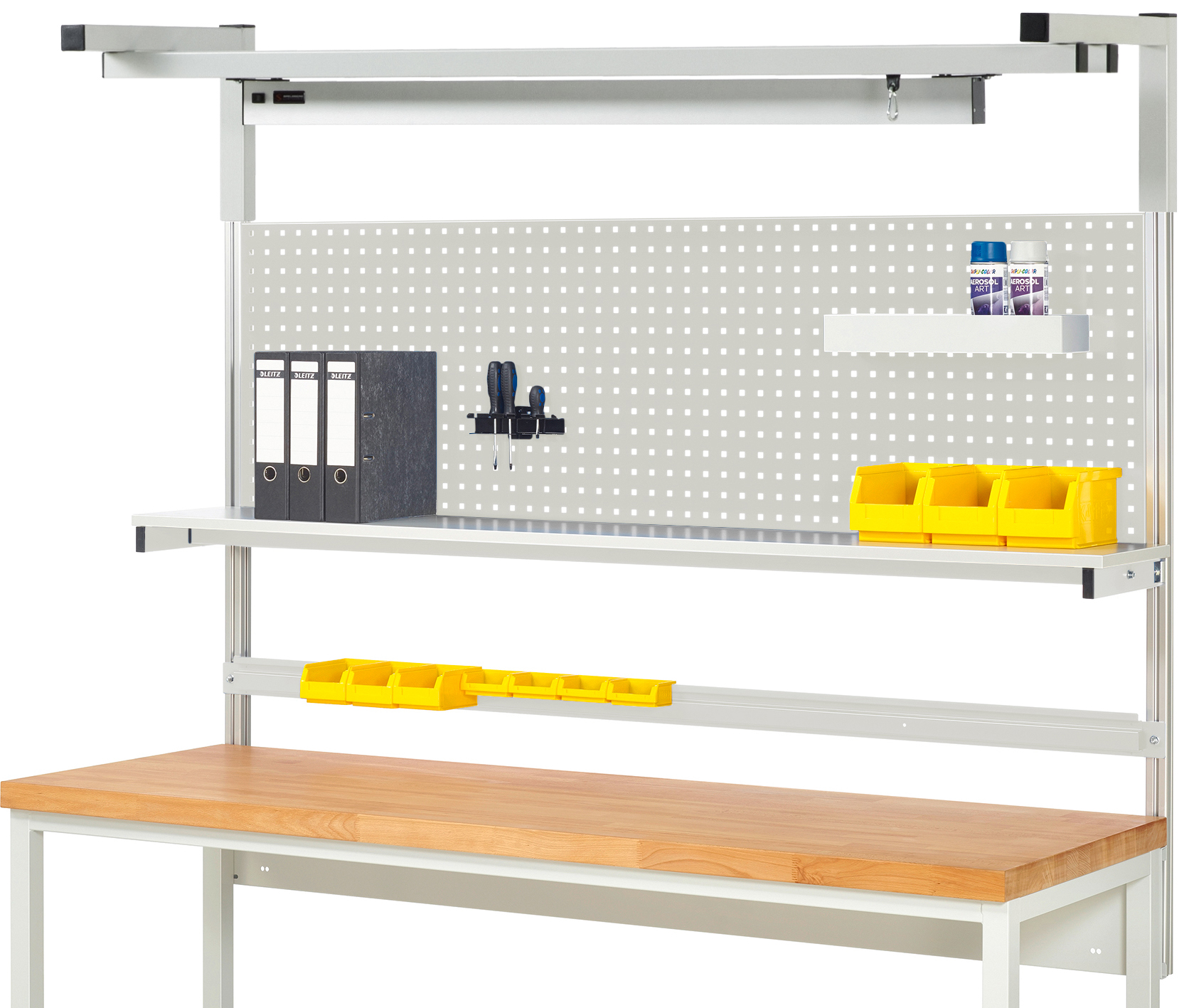 System-Aufbau - Komplettset 04 für Produktbreite 2000 mm