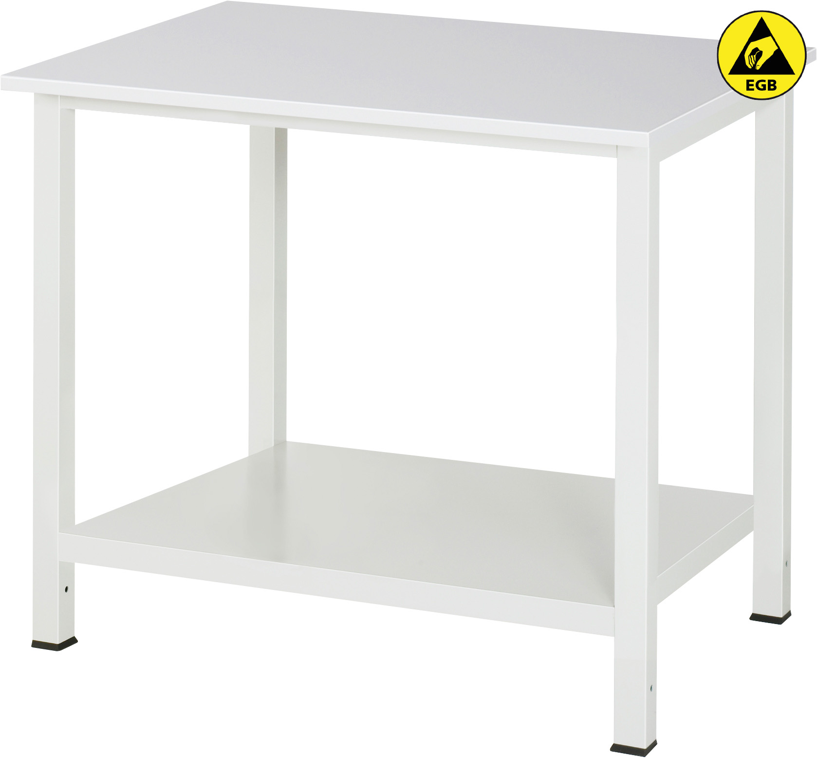 Werktisch mit EGB-Melaminharzplatte