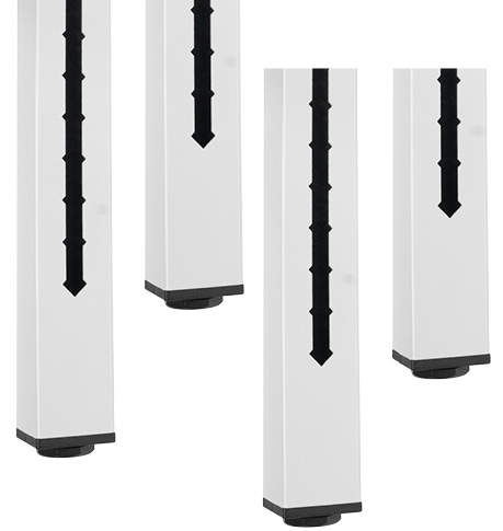 Höhenverstellset für Werkbänke und Werktische (4 Füße) Höhenverstellset für Werkbänke und Werktische (4 Füße)